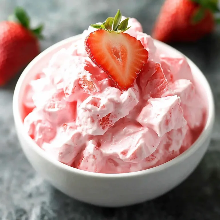 Strawberry Jello Fluff Salad