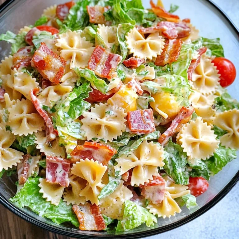BLT Pasta Salad recipe