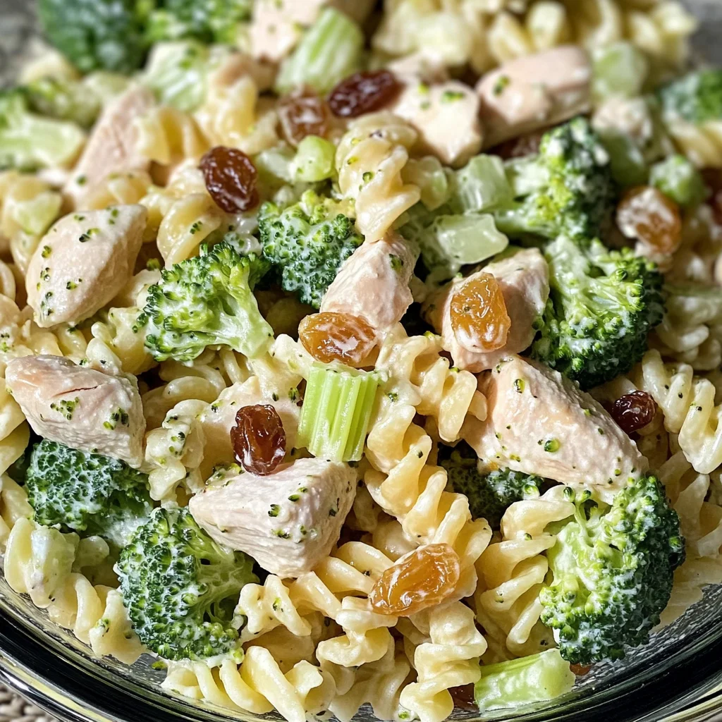 Chicken Broccoli Pasta Salad