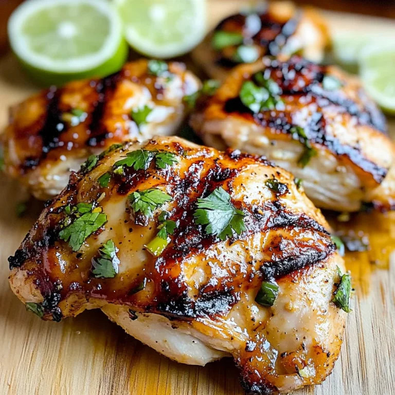 Chili Lime Grilled Chicken