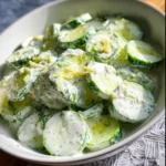 Creamy Cucumber Salad