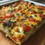 High-Protein Cottage Cheese Veggie Bake Recipe