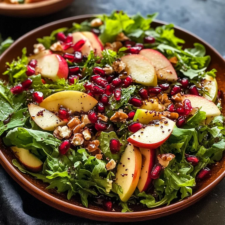 Apple Pomegranate Salad