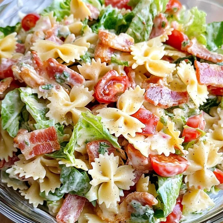 BLT Pasta Salad recipe