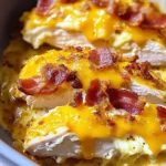 Bacon, Cream Cheese, Cheddar Chicken