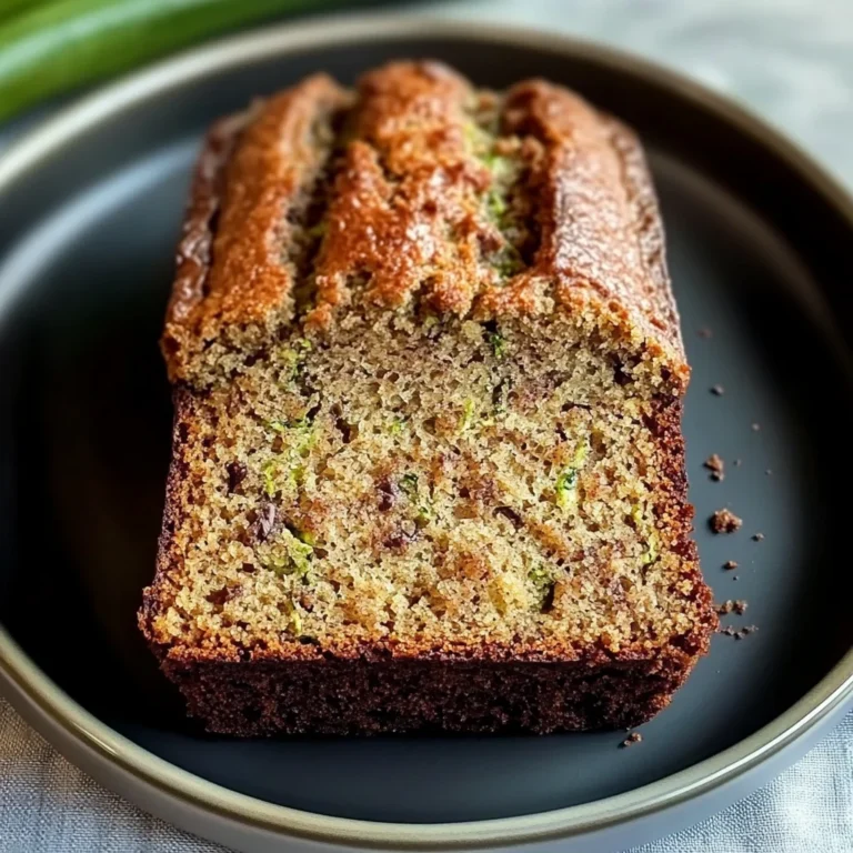 Best Homemade Zucchini Bread with Brown Sugar