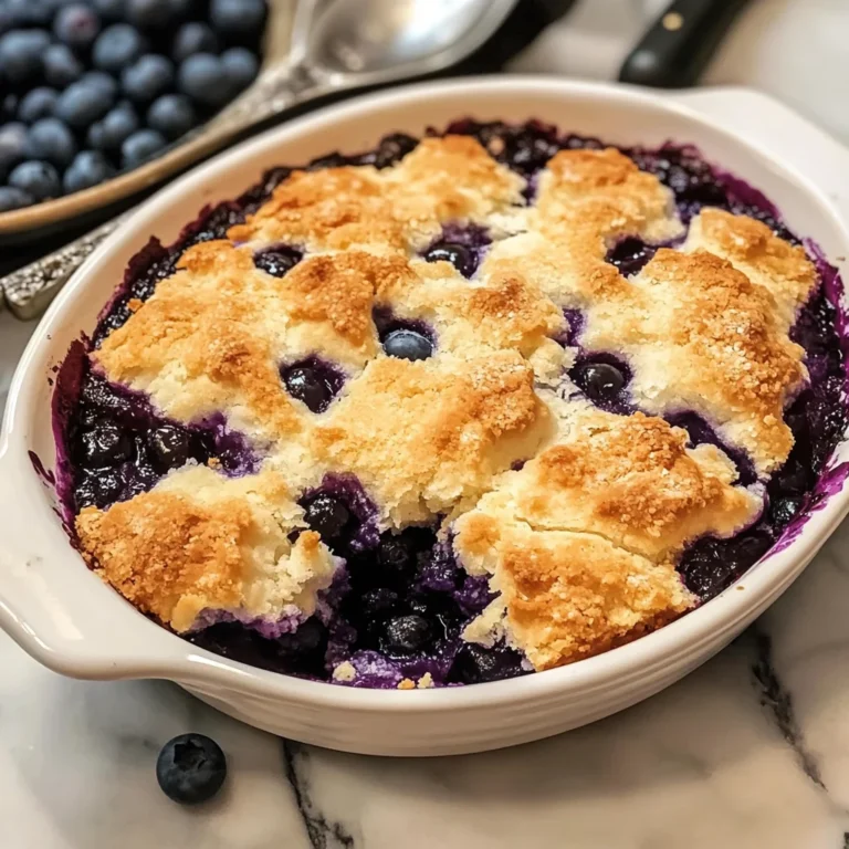Blueberry Cobbler Recipe