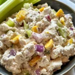 Cottage Cheese Chicken Salad with Banana Peppers