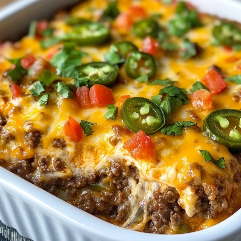 Easy Cheesy Keto Taco Casserole (10-Minute Recipe)