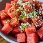 Easy Mexican Watermelon Salad