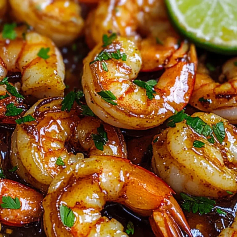 Garlic Honey Lime Shrimp Recipe