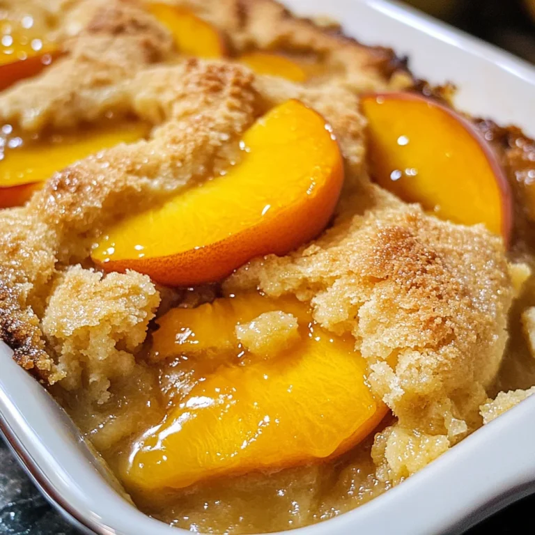 Georgia Peach Cobbler