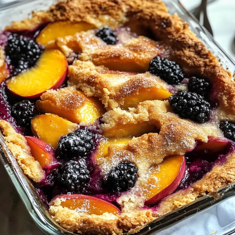 Grandma’s Blackberry Peach Cobbler Recipe