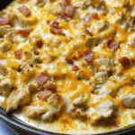 Keto Buffalo Chicken Skillet