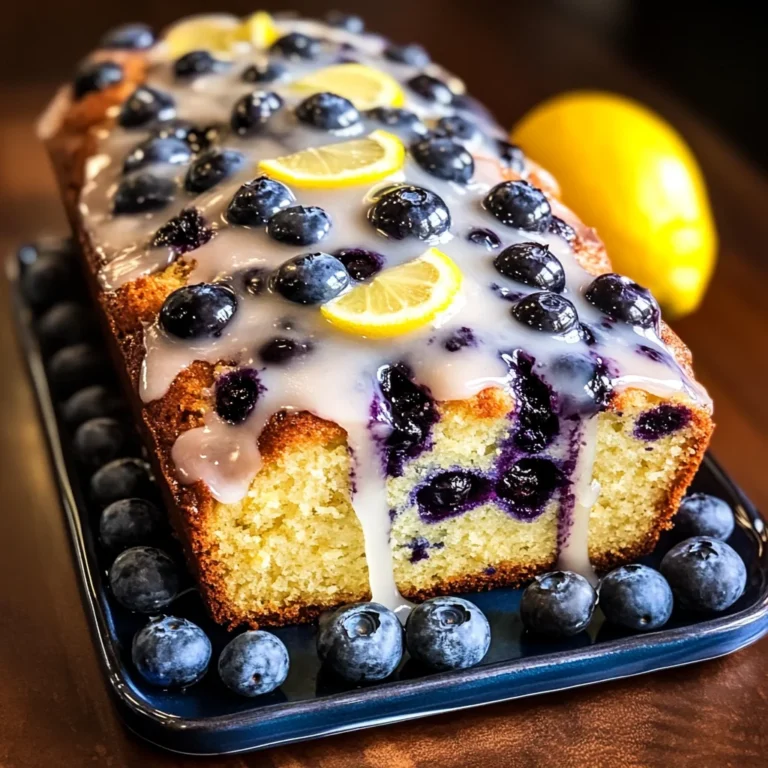 Lemon Blueberry Yogurt Loaf