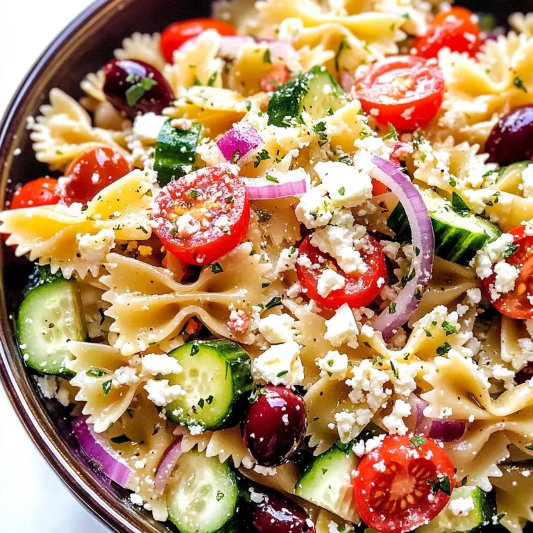 Mediterranean Pasta Salad
