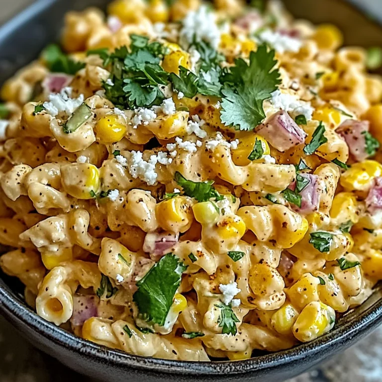 Mexican Street Corn Pasta Salad is a must-try dish!