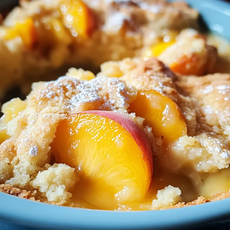 Paula Deen's Peach Cobbler