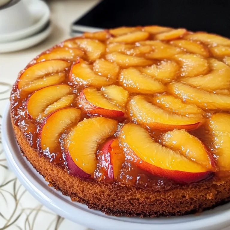 Peach Upside Down Cake