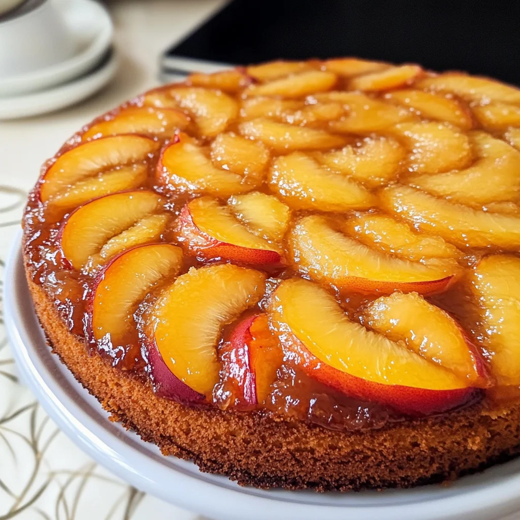 Peach Upside Down Cake