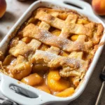 Southern Peach Cobbler Recipe with Canned Peaches