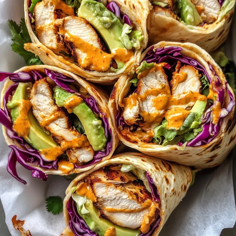 Southwest Chicken Wraps