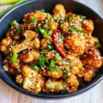 Sticky Sesame Cauliflower