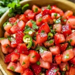 Strawberry Watermelon Salsa