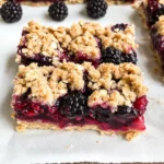 Vegan Berry Crumble Bars