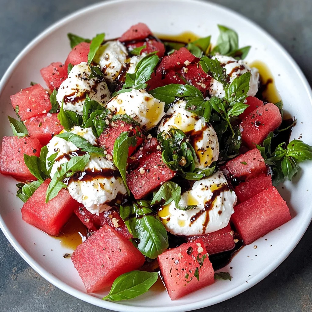 Watermelon Burrata Salad