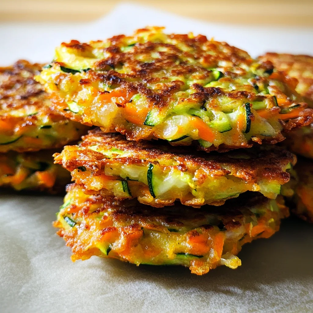 Zucchini Carrot Fritters