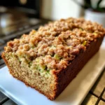 Cinnamon Streusel Topped Zucchini Bread Bakery Style: A Stunning Loaf