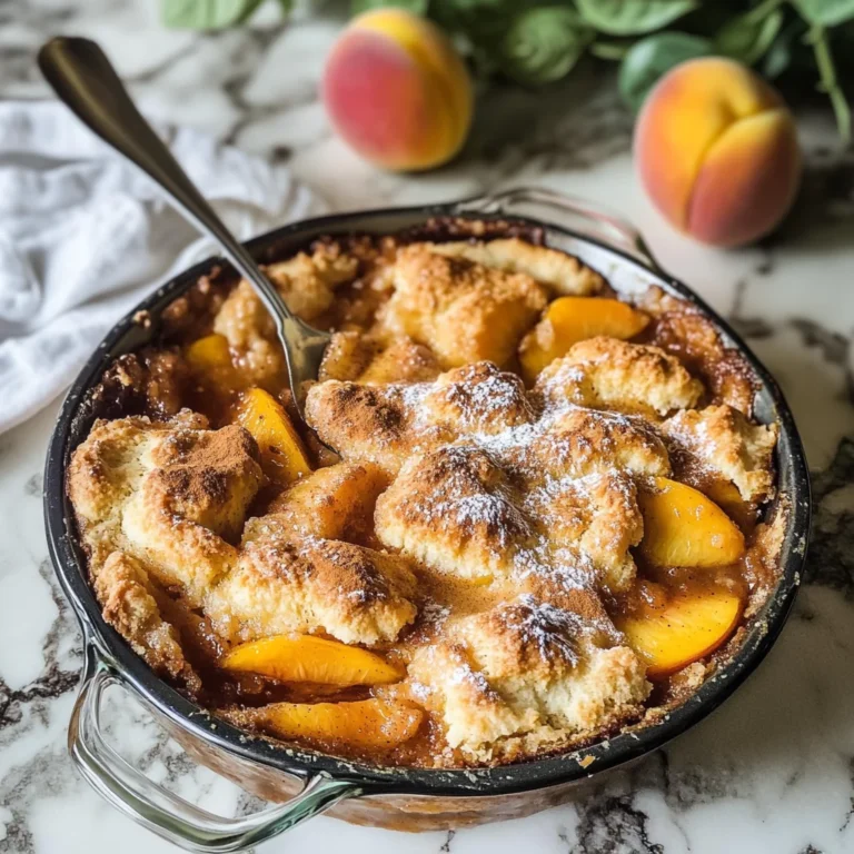 Gramma's Peach Cobbler