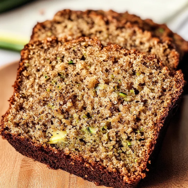 Healthy Zucchini Banana Bread