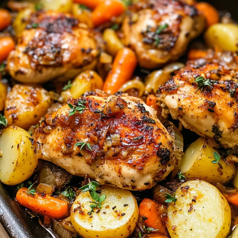 One-Pan Chicken and Potatoes
