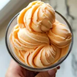 Peach Greek Frozen Yogurt