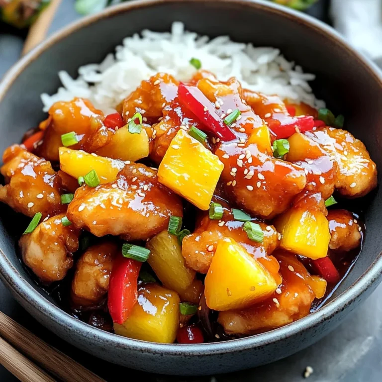 Sweet And Sour Chicken Recipe